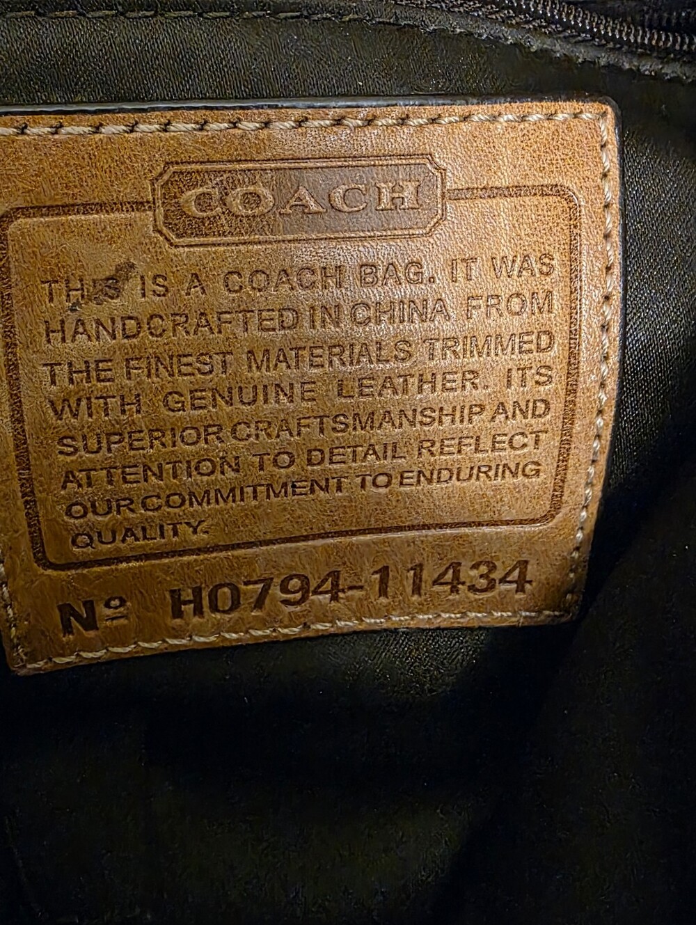 Coach | Brown Vintage Bleecker Legacy Signature Flap Bag - Picture 12 of 16